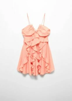 Robe Volants Lyocell -New Trendy Shop 57073819 25 B