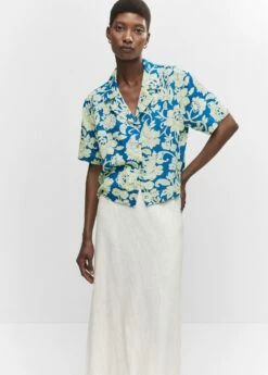 Chemise Imprimée Manches Courtes