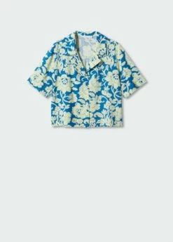 Chemise Imprimée Manches Courtes -New Trendy Shop 57074011 52 B