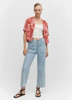 Chemise Imprimée Manches Courtes -New Trendy Shop 57074011 85 99999999 01