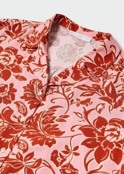 Chemise Imprimée Manches Courtes -New Trendy Shop 57074011 85 D8