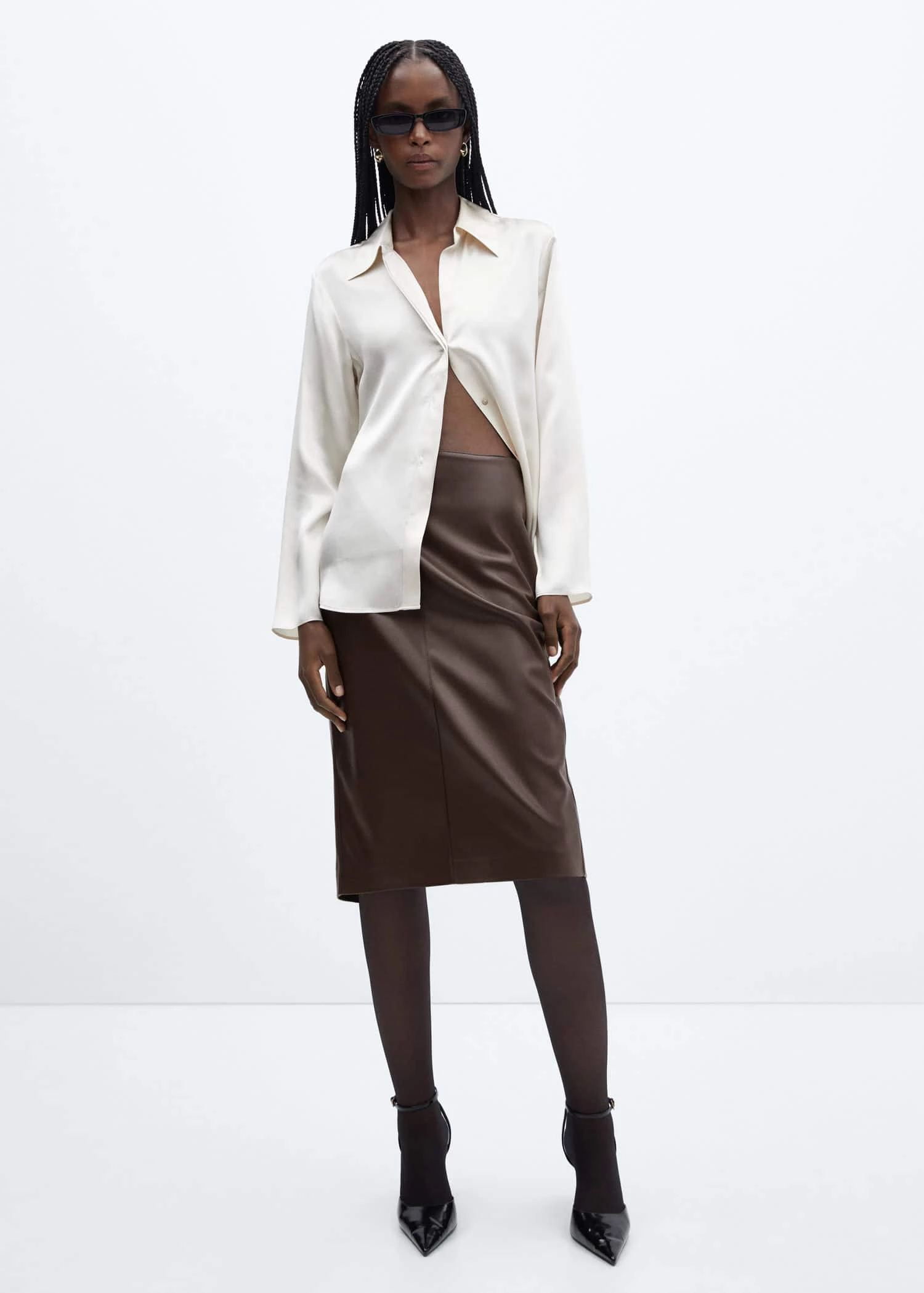 Jupe Crayon Similicuir 2 Jupe Crayon Similicuir – Image 2