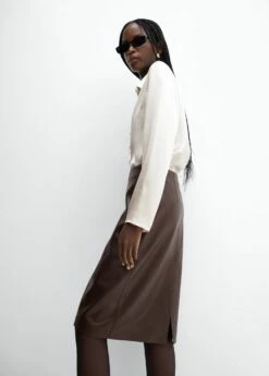 Jupe Crayon Similicuir 20 Jupe Crayon Similicuir -New Trendy Shop 57074406 77 D2