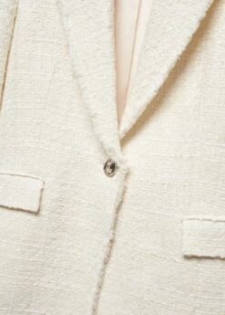 Veste Tweed Bouton Bijou 39 Veste Tweed Bouton Bijou -New Trendy Shop 57074430 05 D8