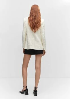 Veste Tweed Bouton Bijou 32 Veste Tweed Bouton Bijou -New Trendy Shop 57074430 05 R