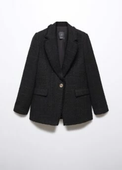 Veste Tweed Bouton Bijou 29 Veste Tweed Bouton Bijou -New Trendy Shop 57074430 99 B
