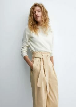 Pantalon Paperbag Ceinture 9 Pantalon Paperbag Ceinture -New Trendy Shop 57074434 08 D1