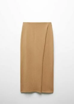 Jupe Portefeuille En Maille -New Trendy Shop 57075794 09 B