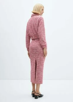 Jupe Tweed Pied-de-poule -New Trendy Shop 57075797 85 R