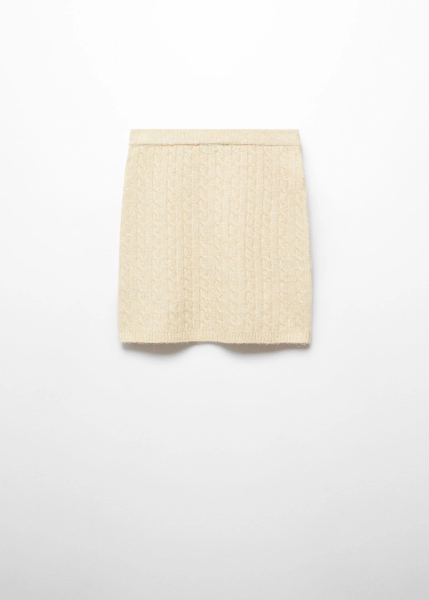 Minijupe Maille Torsadée 7 Minijupe Maille Torsadée – Image 7