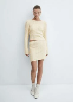 Minijupe Maille Torsadée 16 Minijupe Maille Torsadée -New Trendy Shop 57075804 11 D1