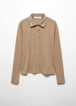 Chemise Maille Côtelée 20 Chemise Maille Côtelée -New Trendy Shop 57075809 30 B