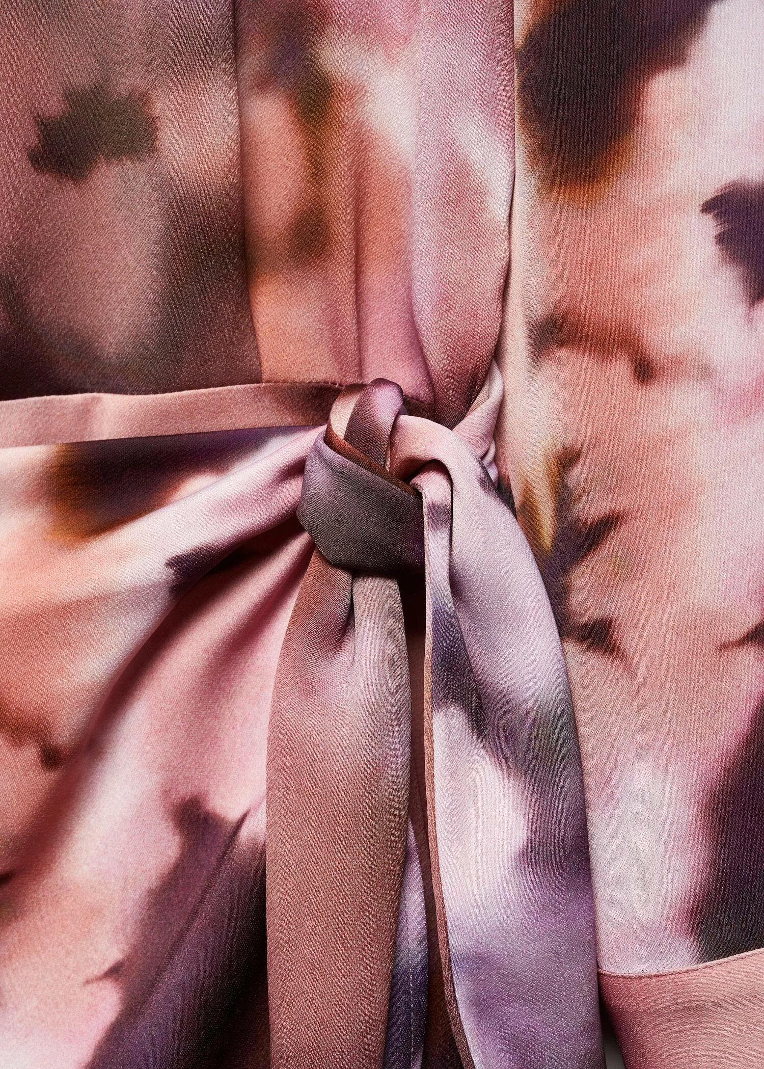 Robe Croisée En Imprimé Fleuri 5 Robe Croisée En Imprimé Fleuri – Image 5