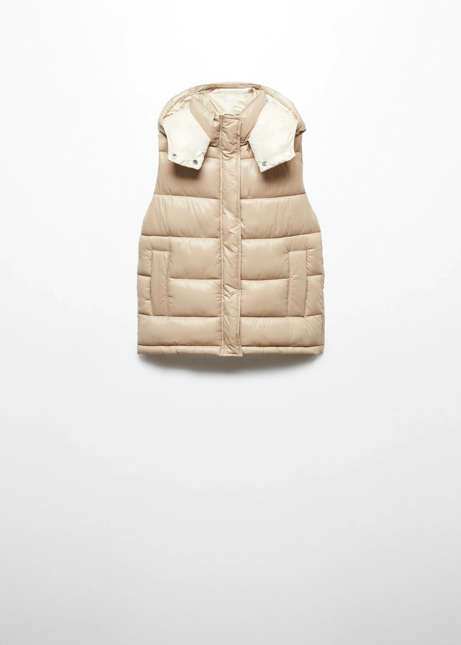Gilet Matelassé Imperméable à Capuche 7 Gilet Matelassé Imperméable à Capuche – Image 7