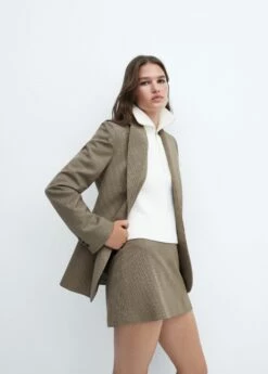 Minijupe Pied-de-poule -New Trendy Shop 57075961 30 D2