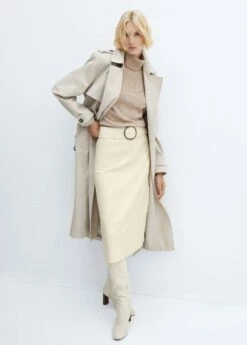 Jupe Midi Ceinture Similicuir 25 Jupe Midi Ceinture Similicuir -New Trendy Shop 57075965 05 D6