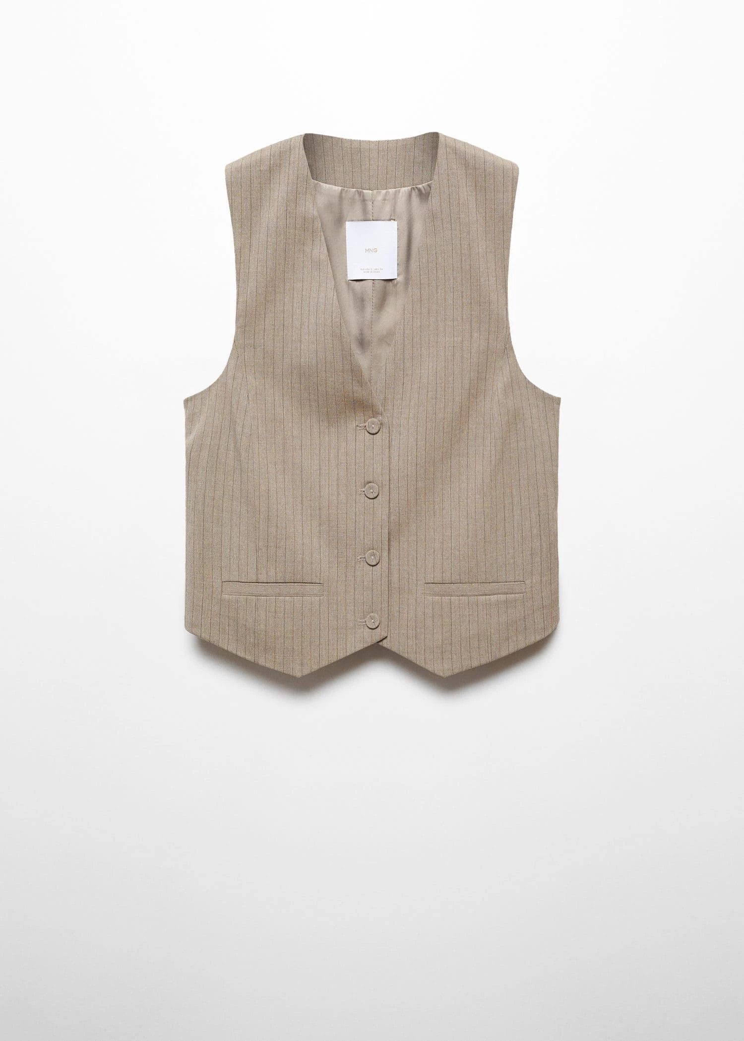 Gilet Fines Rayures 7 Gilet Fines Rayures – Image 7