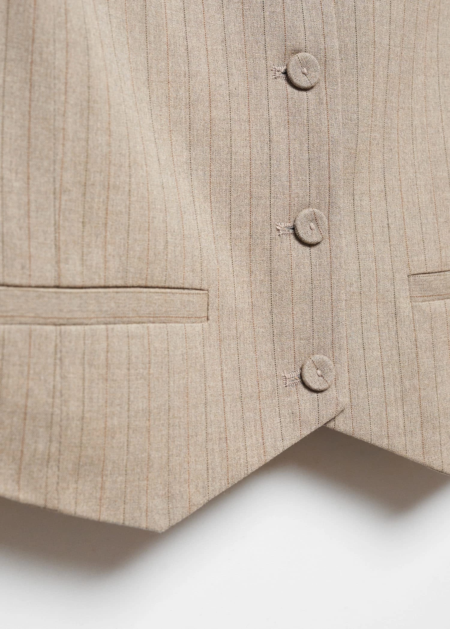 Gilet Fines Rayures 6 Gilet Fines Rayures – Image 6