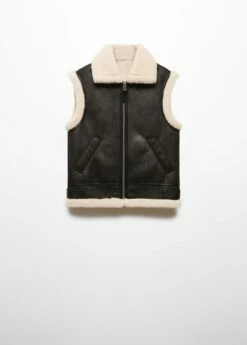 Gilet Double Face Similicuir 21 Gilet Double Face Similicuir -New Trendy Shop 57075976 99 B