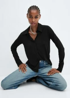 Chemise Maille Fluide -New Trendy Shop 57075978 99 D2