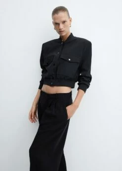 Veste Bomber épaulettes 30 Veste Bomber épaulettes -New Trendy Shop 57076019 99 D2