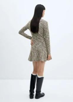 Robe Tweed Chinée -New Trendy Shop 57077731 08 R