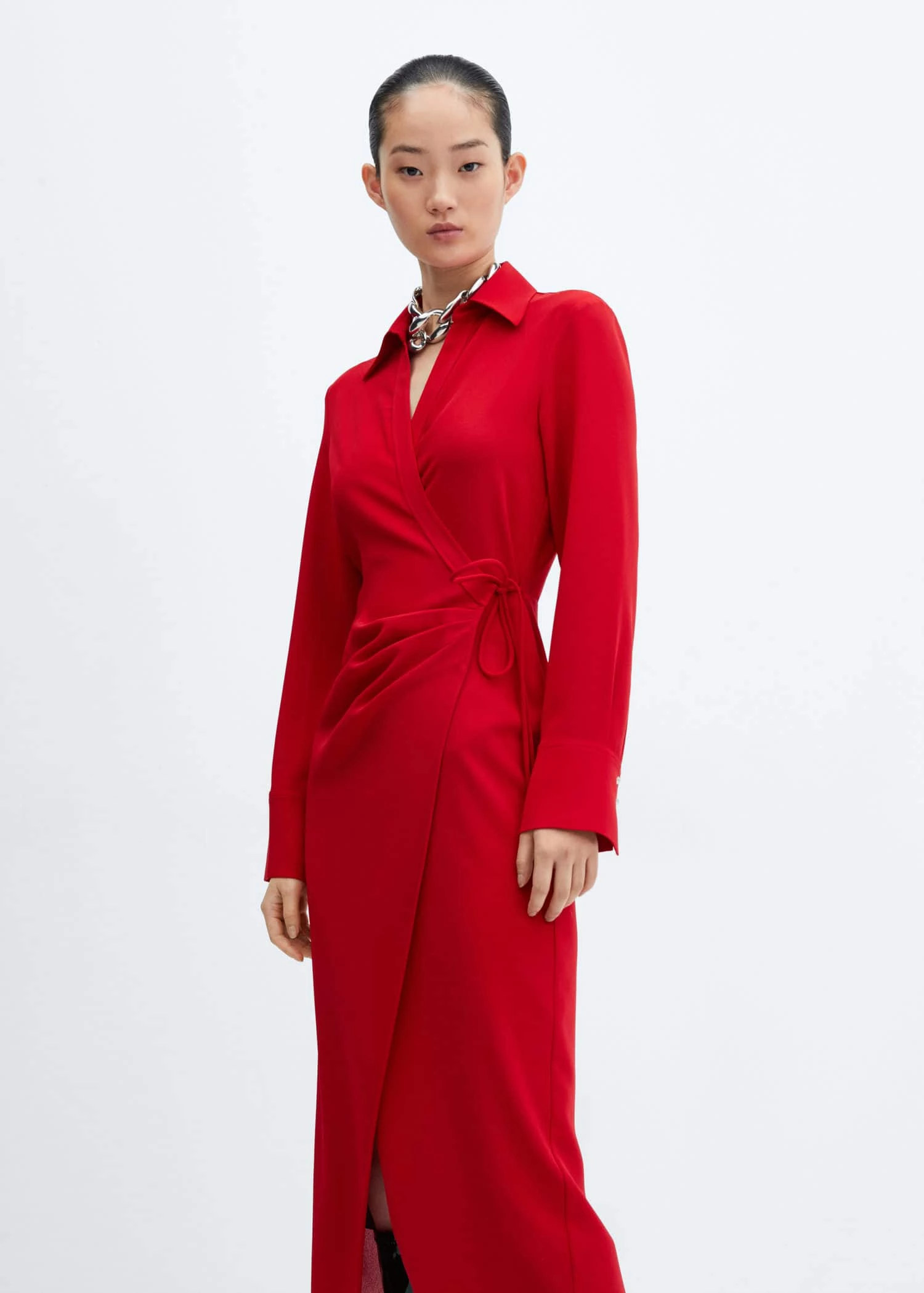 Robe Chemisier Croisée 1 Robe Chemisier Croisée