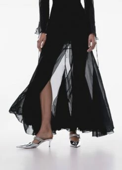 Robe Volants Manches Cloche -New Trendy Shop 57077759 99 D6