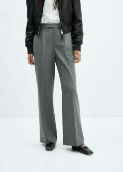 Pantalon Droit Laine