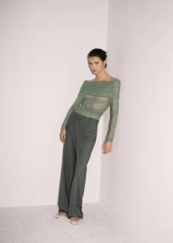 Pantalon Droit Laine -New Trendy Shop 57077761 92 D7