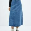 Jupe Midi Denim