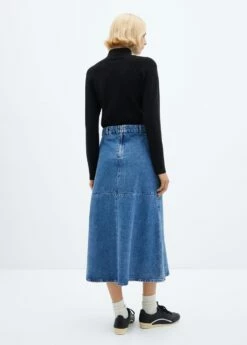 Jupe Midi Denim -New Trendy Shop 57078266 TM R