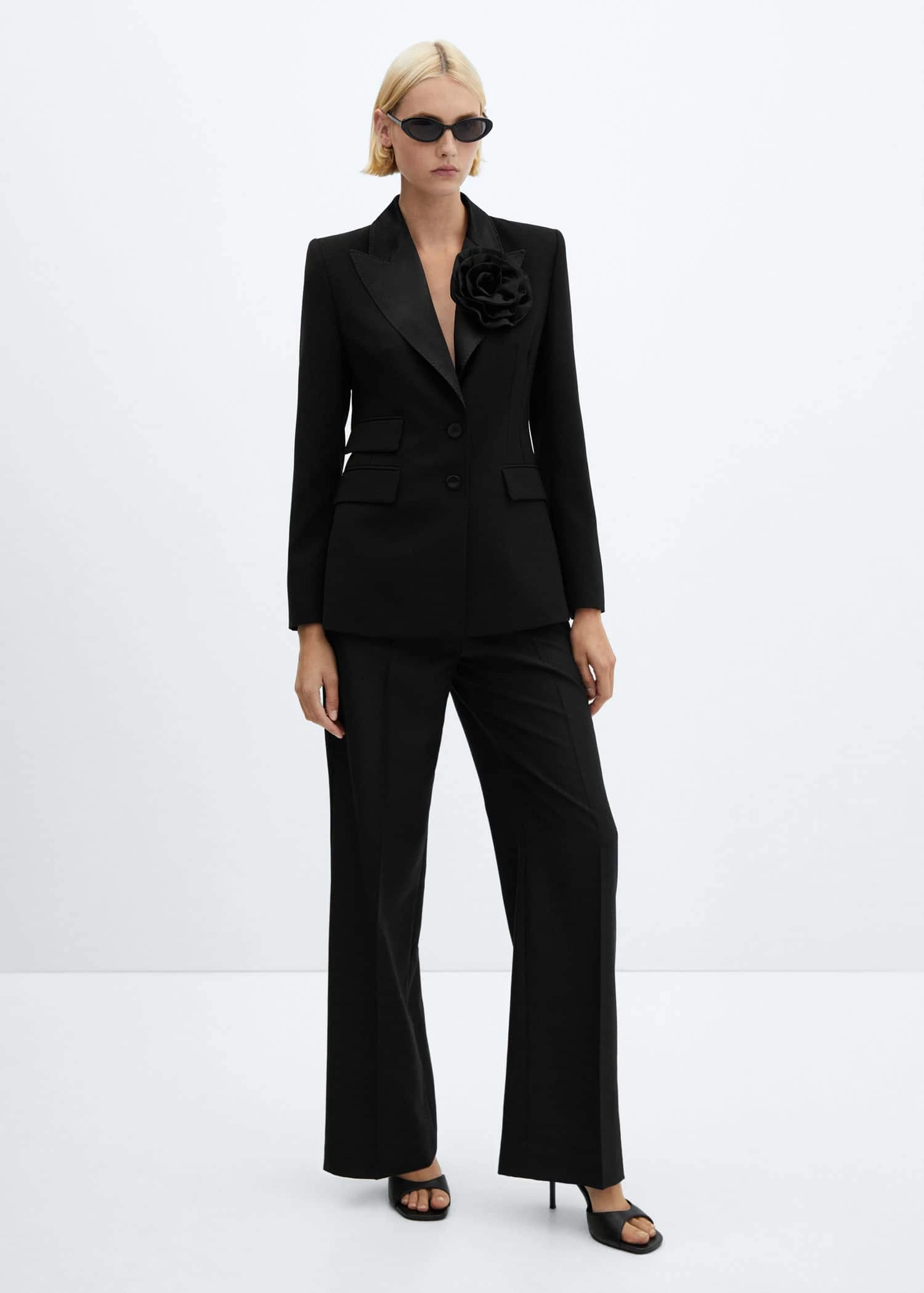 Veste à Revers Satinés 2 Veste à Revers Satinés – Image 2