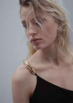 Robe Asymétrique Ornement Métallique -New Trendy Shop 57081167 99 D1