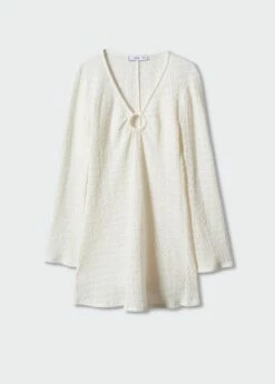 Robe Texturée Détail Anneau 13 Robe Texturée Détail Anneau -New Trendy Shop 57081174 05 B