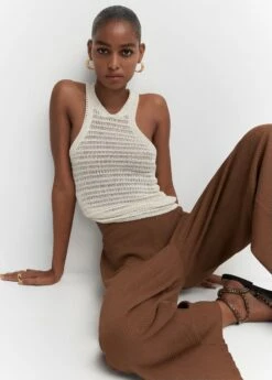 Jupe-culotte Texturée -New Trendy Shop 57082505 30 D2