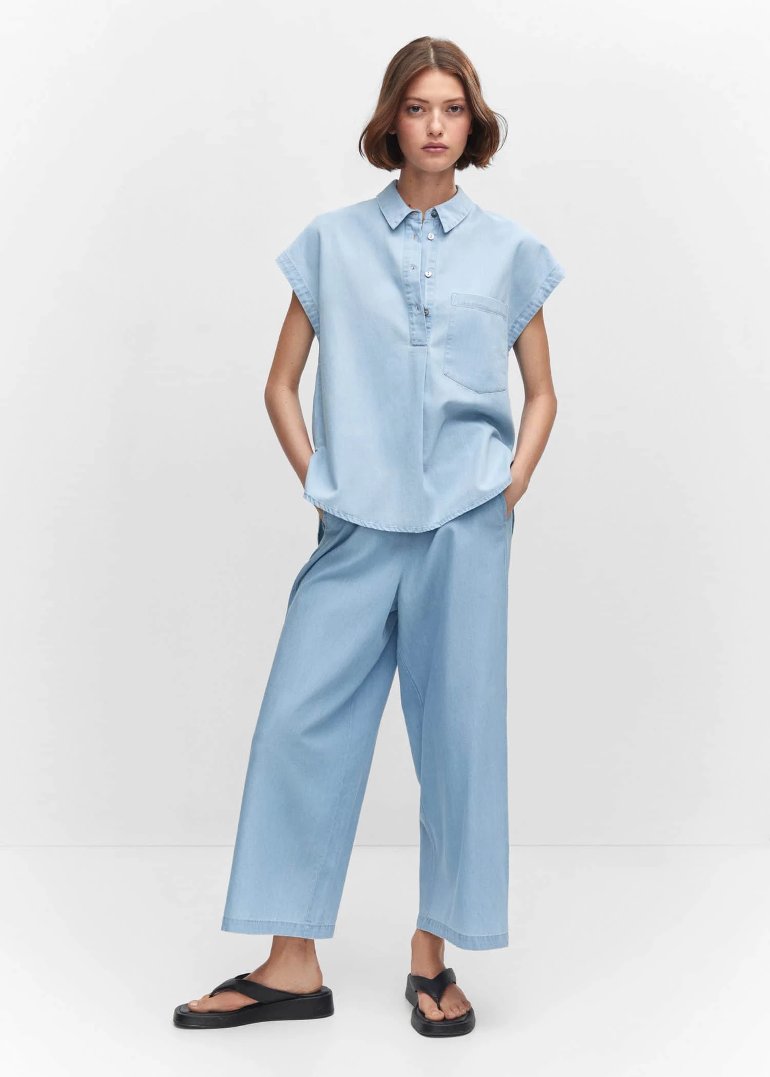 Chemise Coton à Poche 2 Chemise Coton à Poche – Image 2