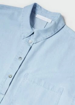 Chemise Coton à Poche 10 Chemise Coton à Poche -New Trendy Shop 57082506 TC D8