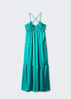 Robe Satinée Froncée 18 Robe Satinée Froncée -New Trendy Shop 57082883 46 B