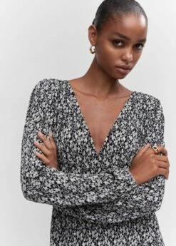 Robe Texturée Imprimée -New Trendy Shop 57083799 99 D1