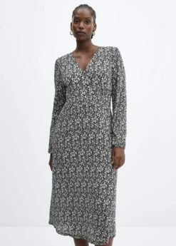 Robe Texturée Imprimée -New Trendy Shop 57083799 99 D5