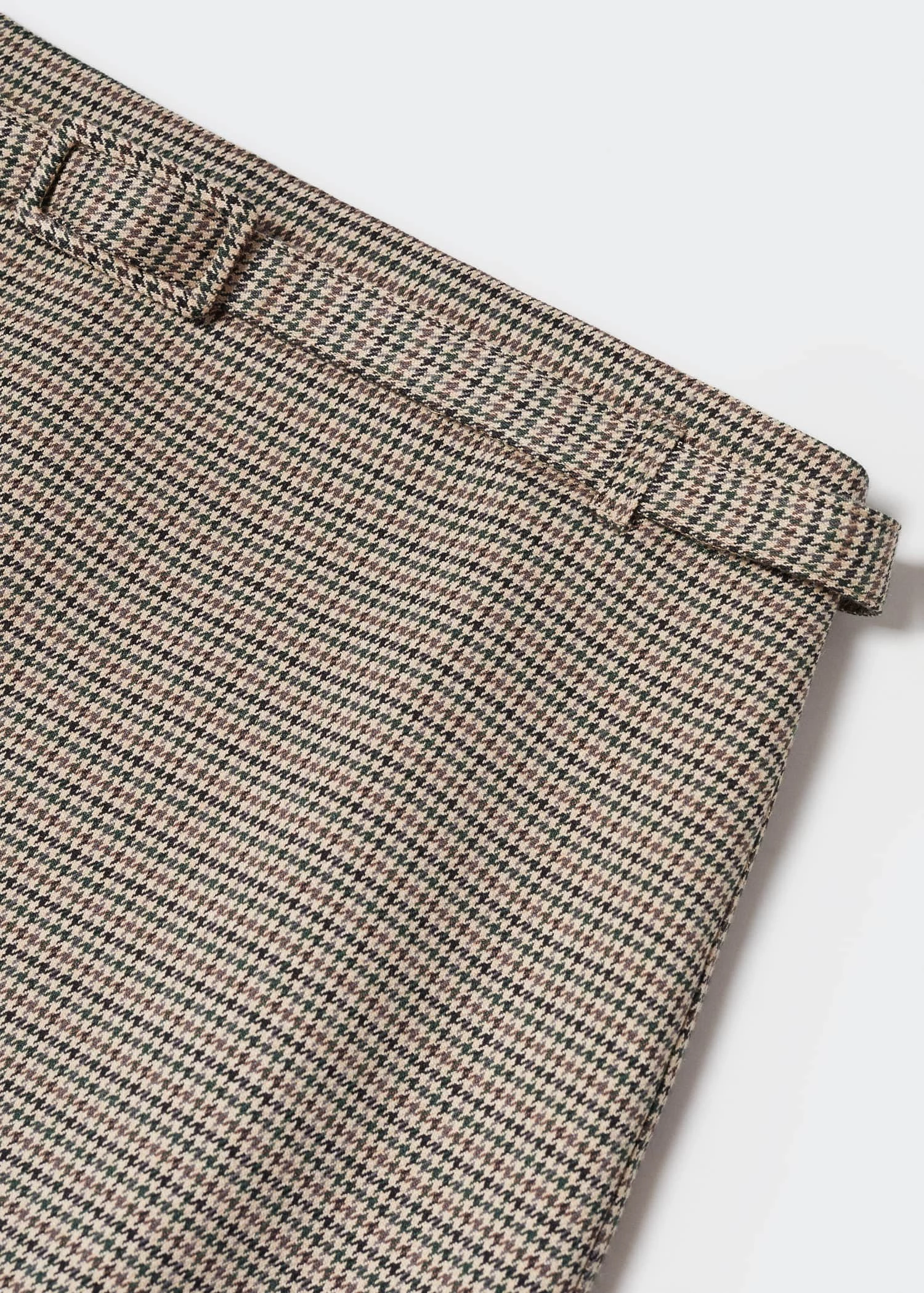 Minijupe Pied-de-poule Ceinture 7 Minijupe Pied-de-poule Ceinture – Image 7