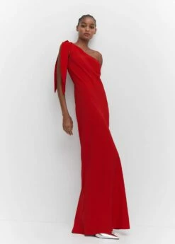 Robe Asymétrique Nœud 26 Robe Asymétrique Nœud -New Trendy Shop 57083814 70 D2