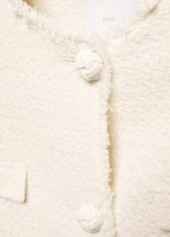 Veste En Tweed à Poches -New Trendy Shop 57083817 05 D8