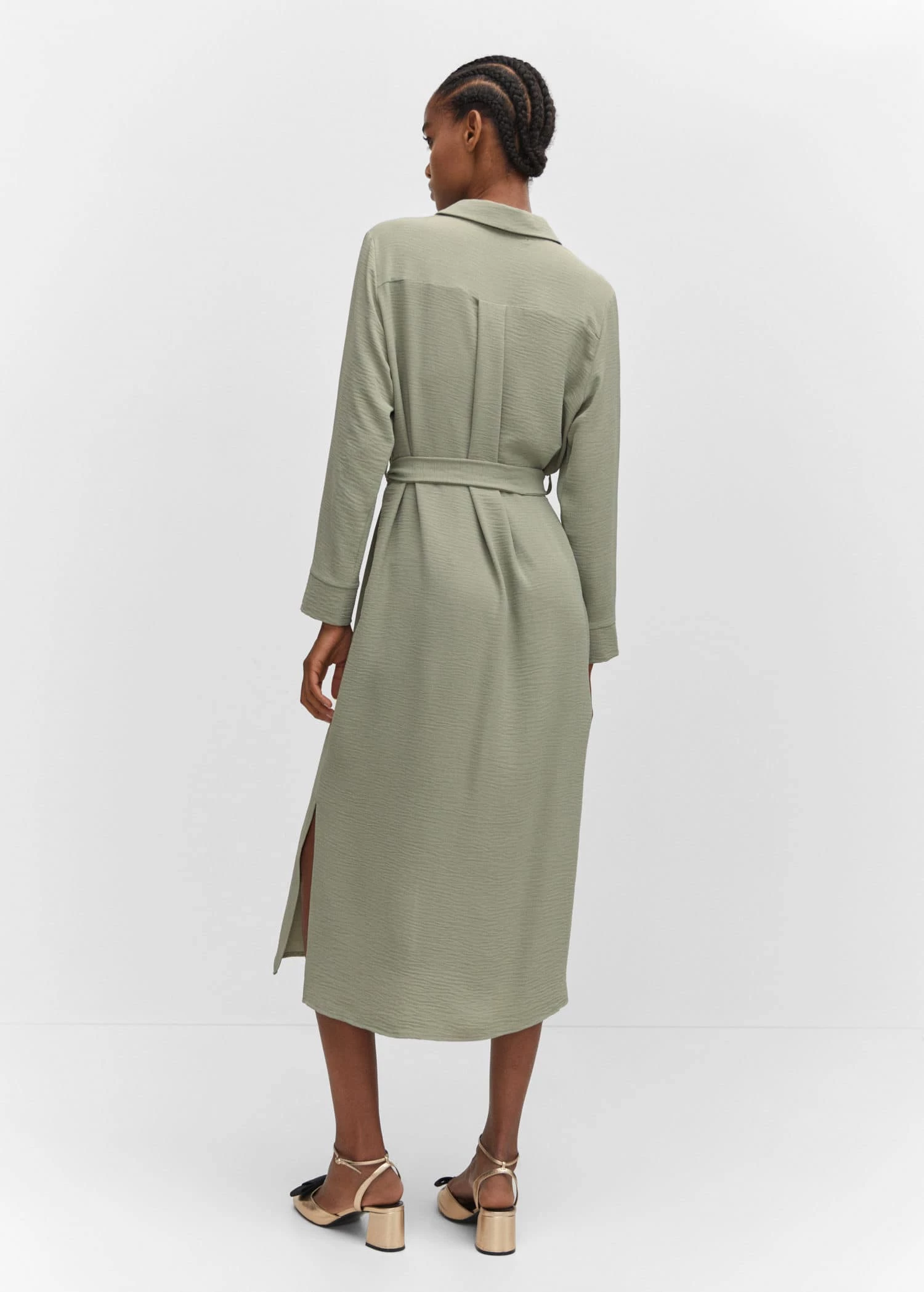 Robe Chemisier Nœud 3 Robe Chemisier Nœud – Image 3