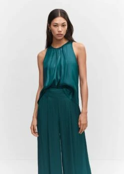 Pantalon Wideleg Satiné -New Trendy Shop 57084396 59 D1