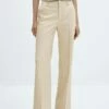 Pantalon Wideleg Similicuir