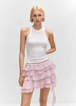 Jupe Gaze Volants -New Trendy Shop 57084433 83 D1