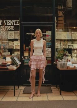 Jupe Gaze Volants -New Trendy Shop 57084433 83 D9