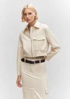 Veste Bomber Poche Cargo